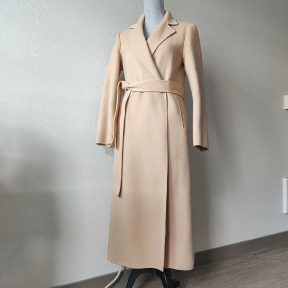 Jackets & Blazers - Light Camel Wool Coat